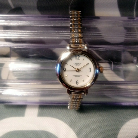 carriage indiglo watch
